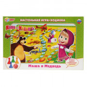 СТОЛЬНАЯ ИГРА-ХОДИЛКА "МАШИ И МЕДВЕДЬ